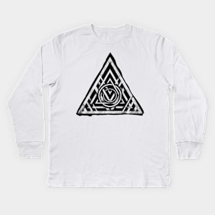 the eye of providence Kids Long Sleeve T-Shirt